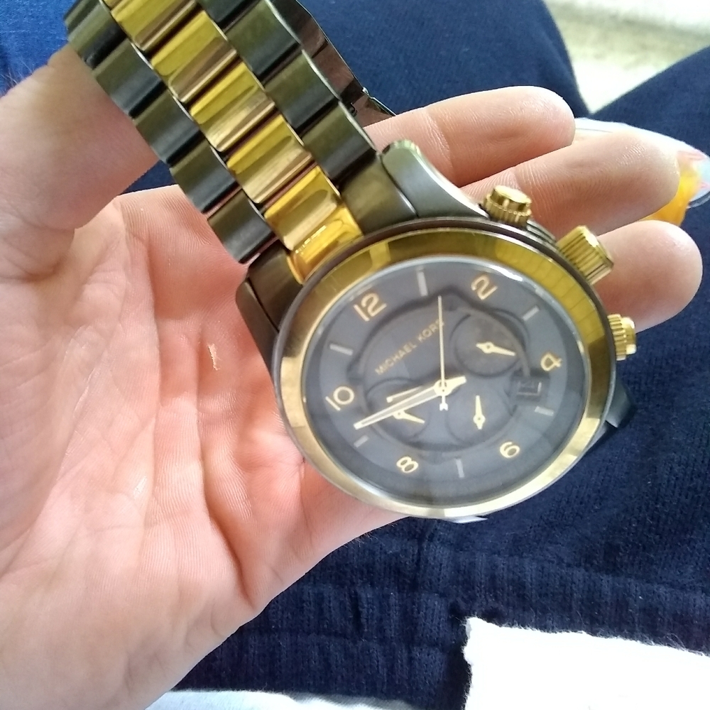 Michael Kors men's runway watch